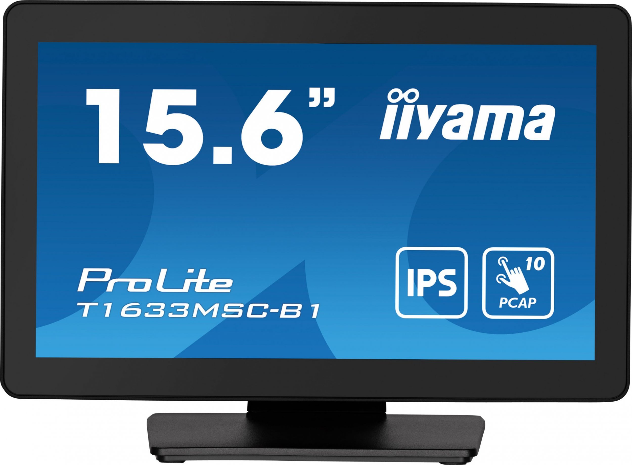Monitor iiyama Monitor dotykowy iiyama ProLite T1633MSC-B1 15,6` IPS LED, HDMI, DisplayPort, Głośniki, IP54