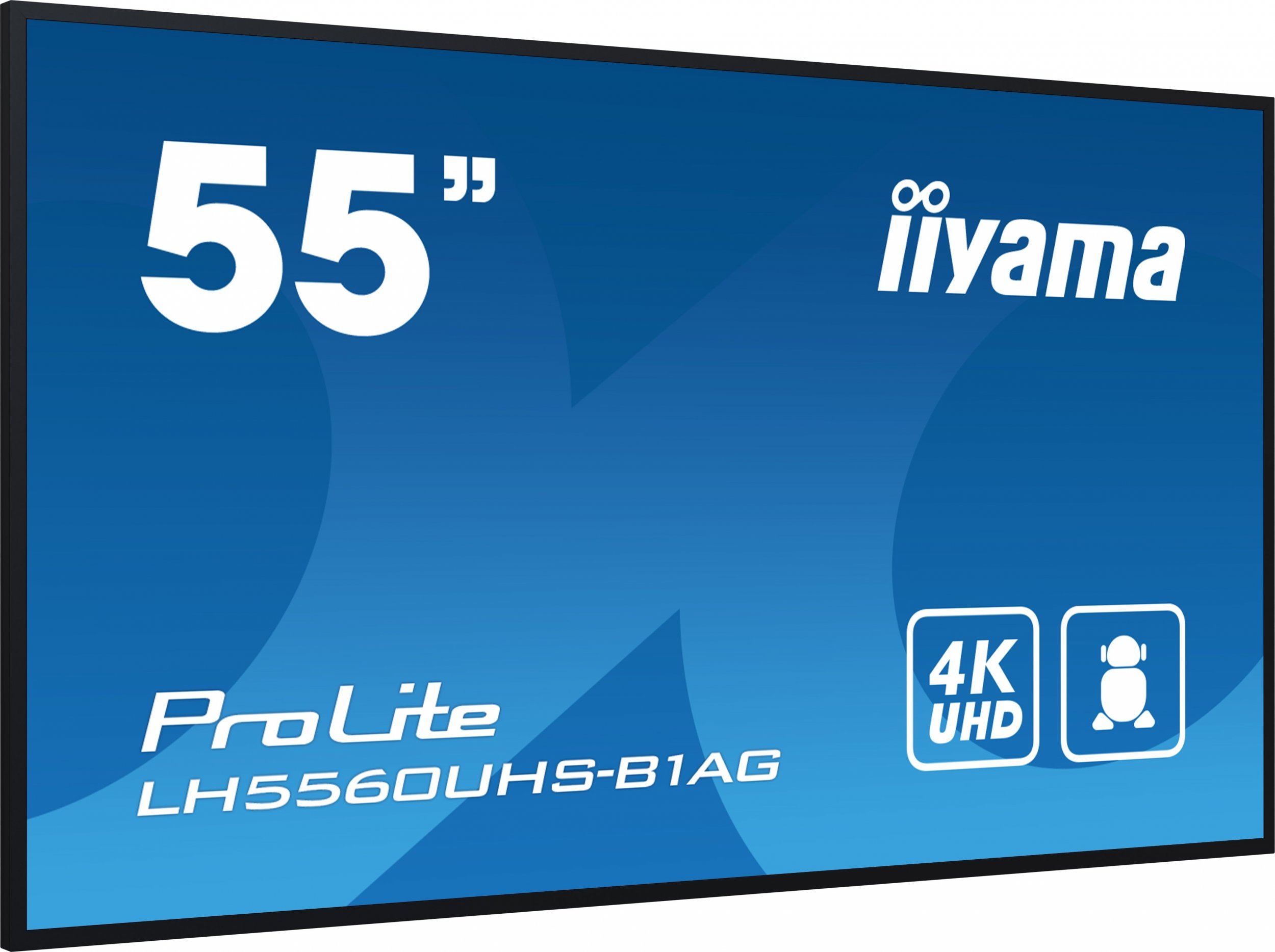 Monitor iiyama Monitor wielkoformatowy 43 cale LH5560UHS-B1AG matowy 24h/7 500(cd/m2) VA 3840 x 2160 UHD(4K) Android.11 Wifi CMS(iiSignage2)