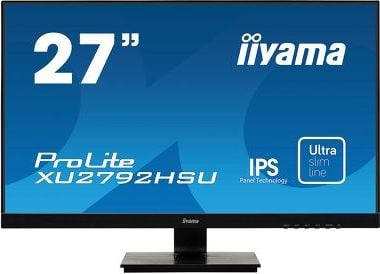 Monitor iiyama ProLite XU2792HSU-B1, 27`, FullHD, D-Sub (VGA) x1, DisplayPort x1, HDMI x1, Clasa E, Negru