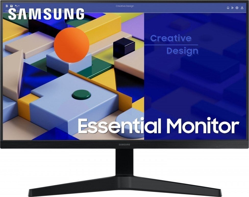Monitor Samsung Monitor 27 inch LS27C312EAUXEN IPS 1920x1080 FHD 16:9 1xD-sub 1xHDMI 5ms (GTG) plat 2 ani d2d