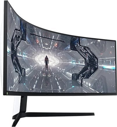 Monitor Samsung Samsung Odyssey LC49G94TSSP 124,5 cm (49`) 5120 x 1440 px UltraWide Dual Quad HD QLED Negru, Alb