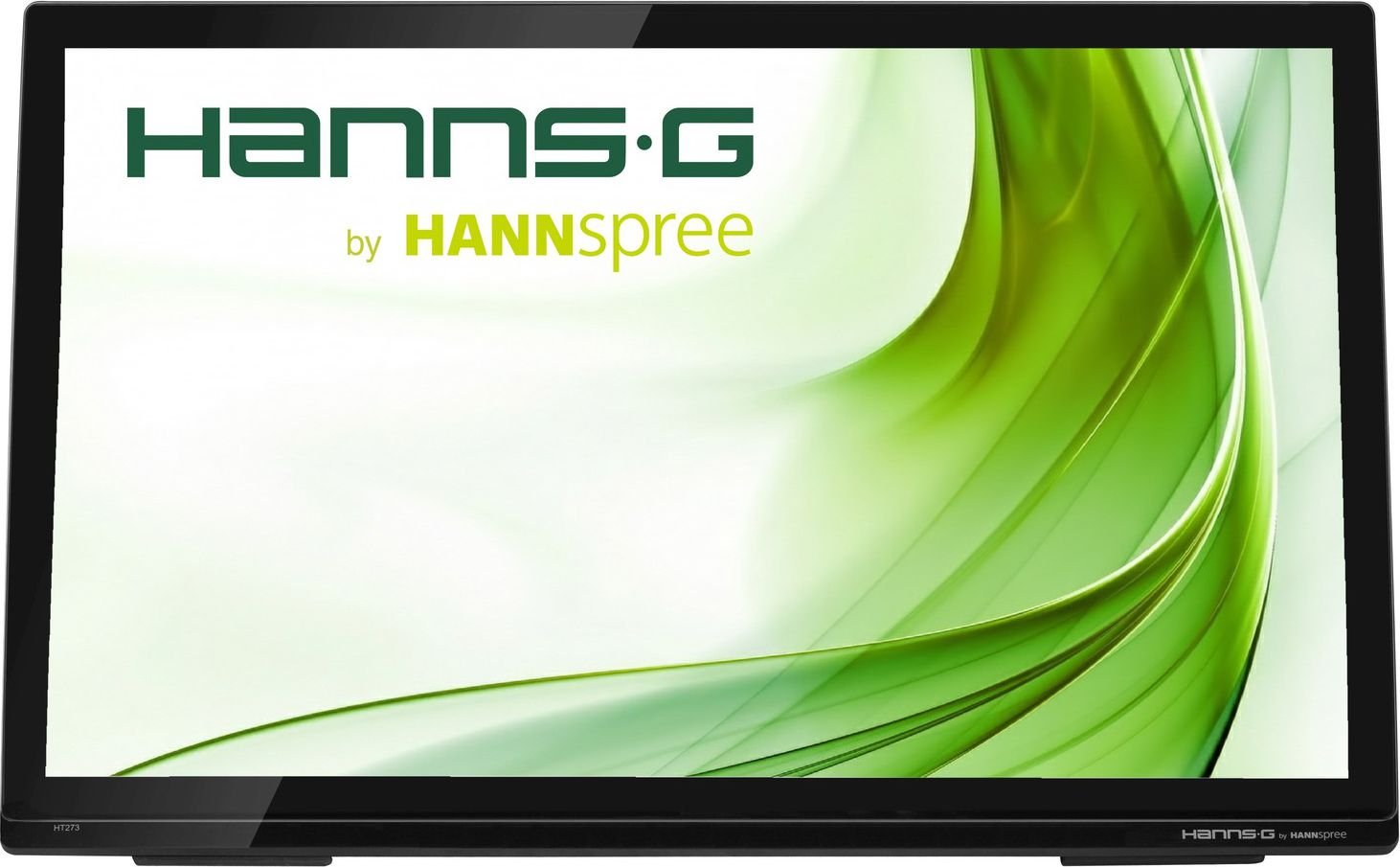 Monitor Touchscreen HANNSPREE HT273HPB, HS-IPS, 27 inch, Wide, Full HD, D-Sub, HDMI, Negru