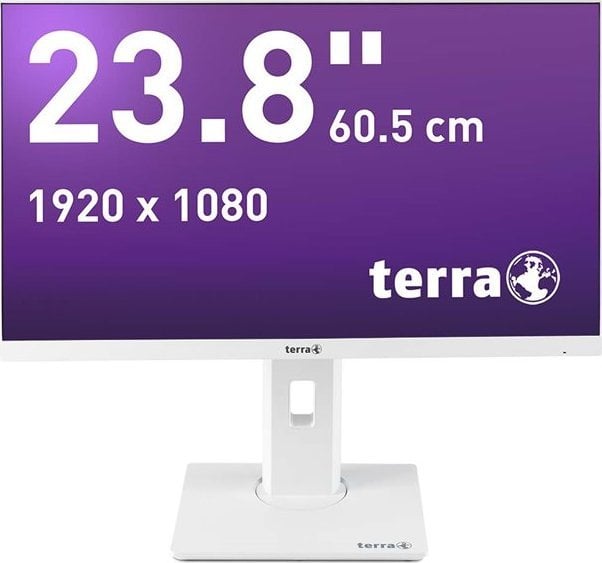 Monitor Wortmann AG Wortmann AG TERRA 2463W 60,5 cm (23,8`) 1920 x 1080 px Full HD LED Alb