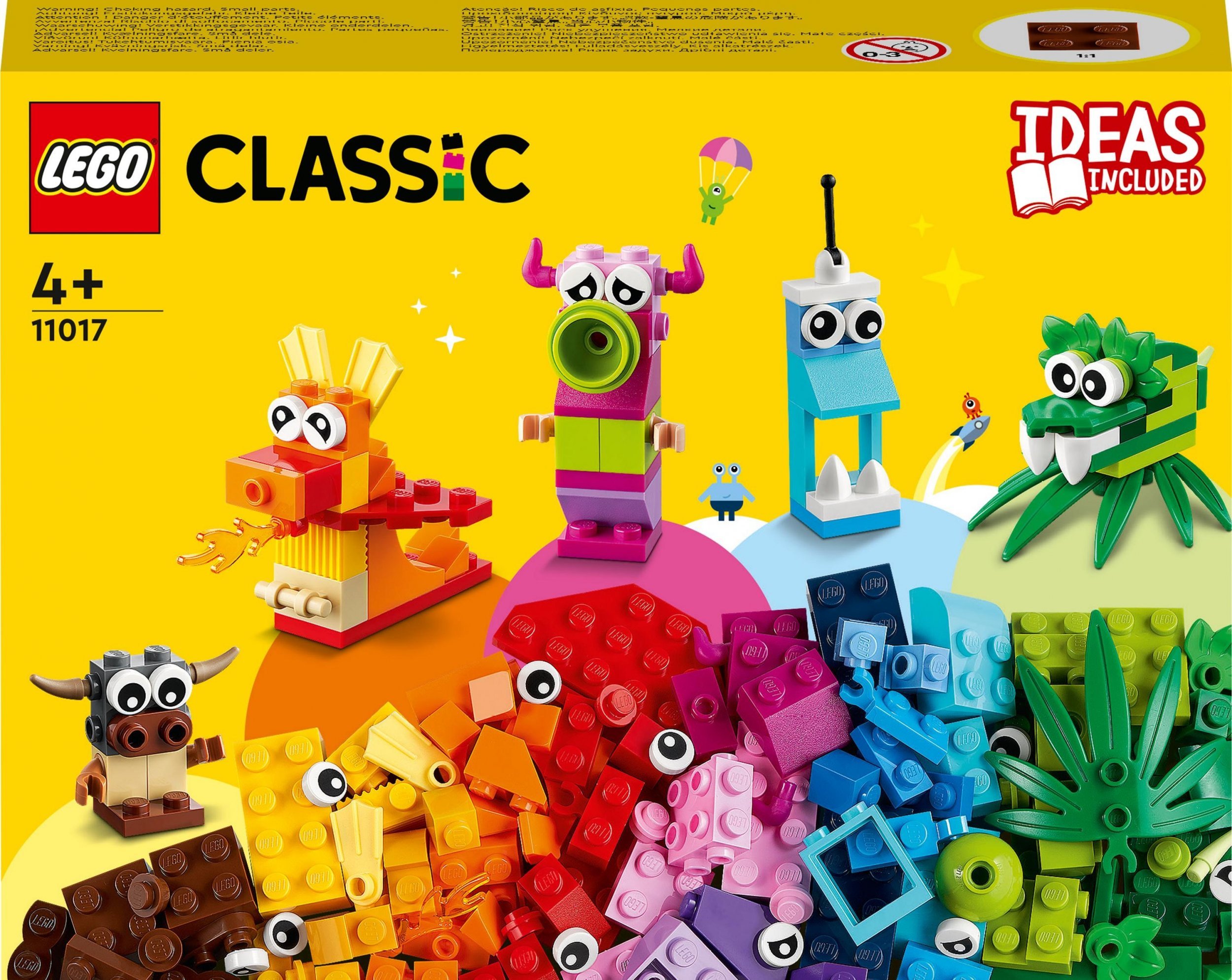 Monstrii creativi clasici LEGO (11017)