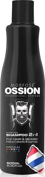 Morfose MORFOSE_Ossion Puryfing Shampoo 2in1 For Hair and Beard szampon 2w1 do włosów i brody 500ml