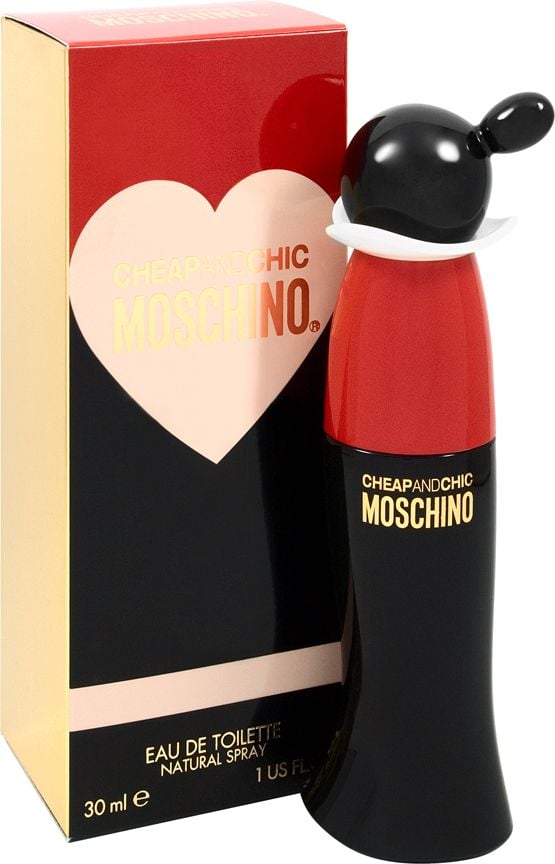 Moschino Cheap & Chic EDT 30 ml Moschino Cheap & Chic este un parfum pentru femei cu o compoziție florală și fructată. Acesta se deschide cu arome de iasomie, bergamotă și mandarină, care se contopesc cu note de piersică și floare de portocal. Ba