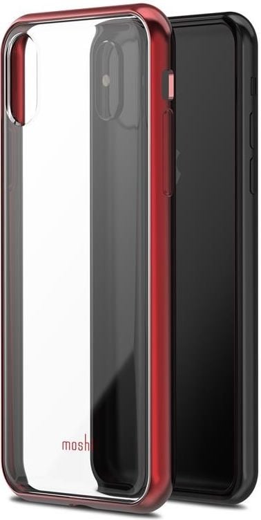 Moshi Moshi Vitros se traduce ca Salut Salut Vitros. Etui înseamnă carcasă sau husă. Iphone X este denumirea unui model de telefon, iar crimson red se traduce ca roșu rubiniu. Deci traducerea completă ar fi Salut Salut Vitros - Carcasă Iphone X (roșu