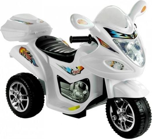 Motocicleta electrica Super Moto, alb