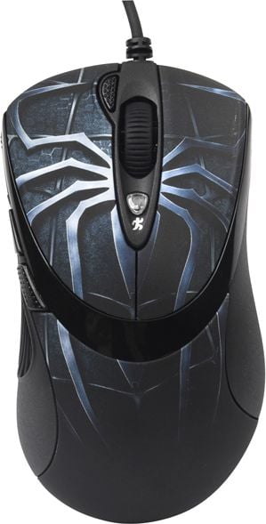 Mouse A4Tech EVO XGame Laser Oscar X747 Extra Fire (A4TMYS29979), Laser, Usb, cu fir, 3600 DPI, 7 butoane, Albastru