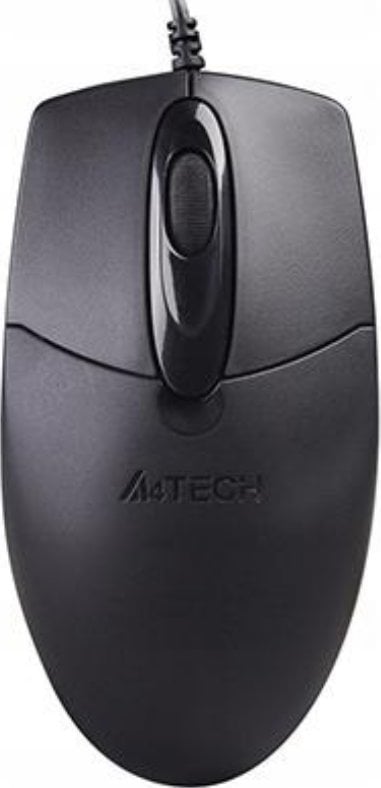 Mouse A4Tech OP-720 A4TMYS43754, Optic, USB, Cu fir, 800 DPI, 2 Butoane, Negru