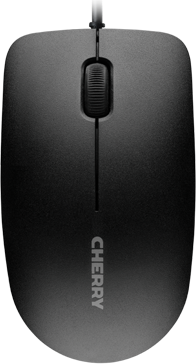 Mouse Cherry MC 1000, JM-0800-2, Optic, cu fir, USB, 1200 DPI, 3 butoane, Negru