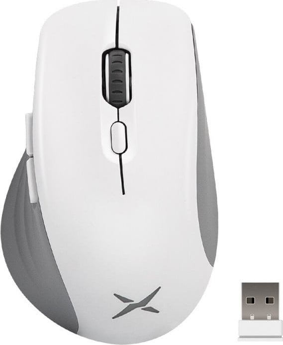 Mouse gaming fara fir Delux M729DB BT+2.4G 16000DPI, alb