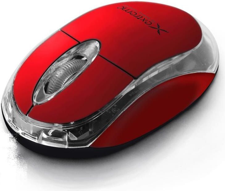 Mouse Esperanza Extreme XM105R, Wireless, Optic, USB, 3 butoane, 1000 DPI, Rosu