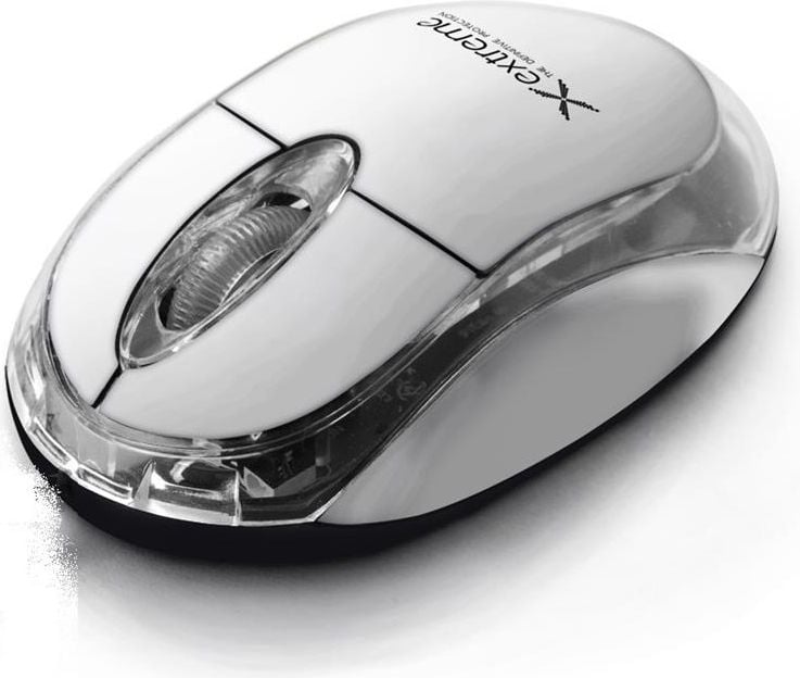 Mouse Esperanza Extreme XM105W, Wireless, Optic, USB, 3 butoane, 1000 DPI, Alb