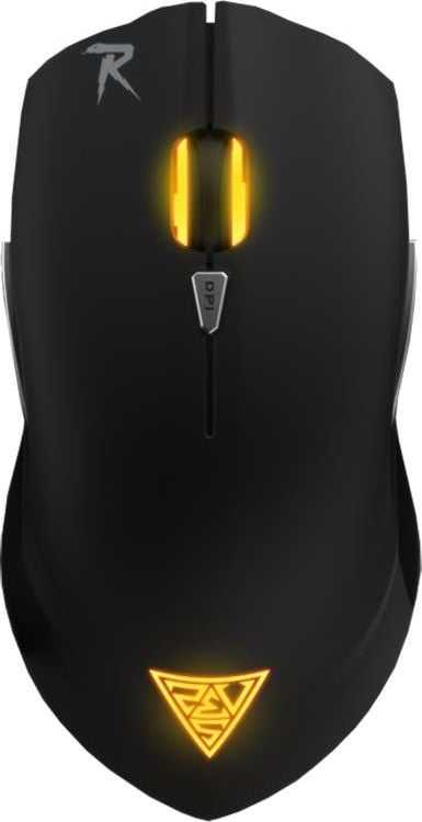 Mouse Gamdias Ourea Fps (GMS5501), Optic, USB, cu fir, 4000 DPI, 7 butoane, Negru