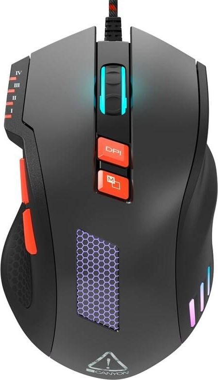 Mouse gaming CANYON CND-SGM05N Corax, 8 butoane programabile