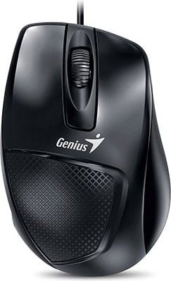 Mouse Genius DX-150X 31010231100, Optic, USB, 3 butoane, 1000 DPI, Negru