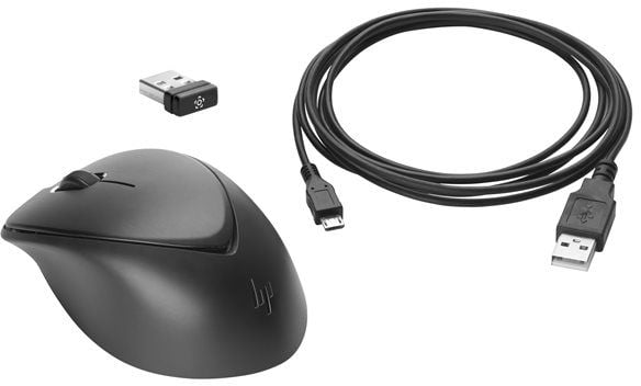 Mouse - Mouse HP Wireless Premium 1JR31AA#AC3, Optic, USB, Wireless, 1600 DPI, 3 butoane, Negru