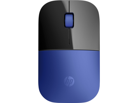 Mouse HP Z3700 V0L81AA # ABB, Optic, fara fir, USB, 3 butoane, 1200 DPI, Negru/Albastru