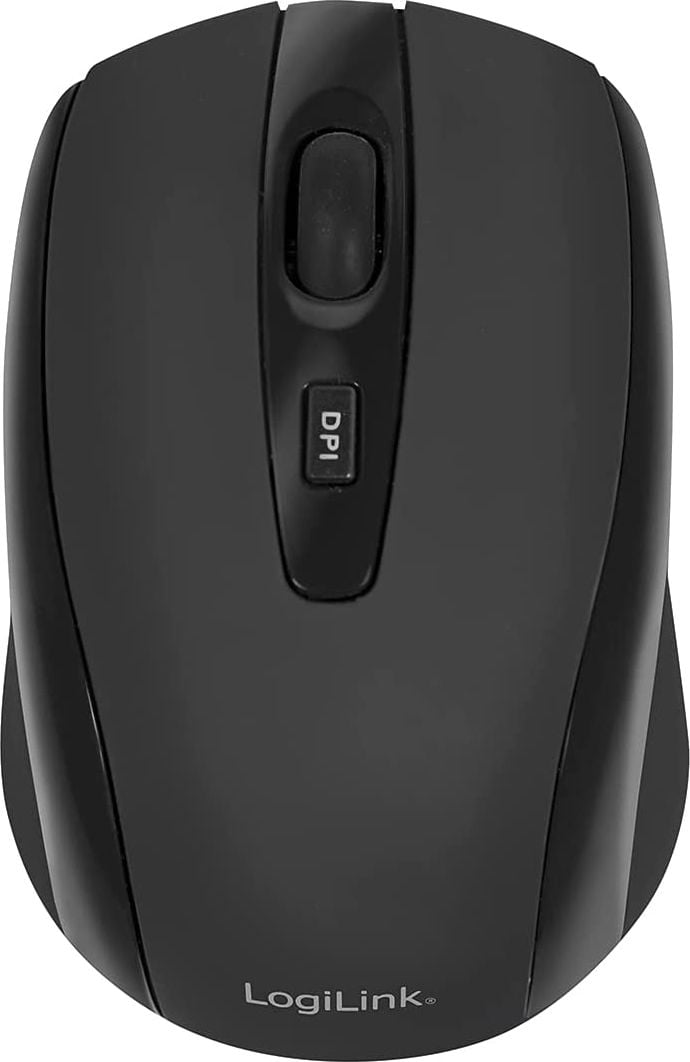 Mouse LogiLink ID0031, Optic, USB, Wireless, 800 DPI, 4 butoane, Negru