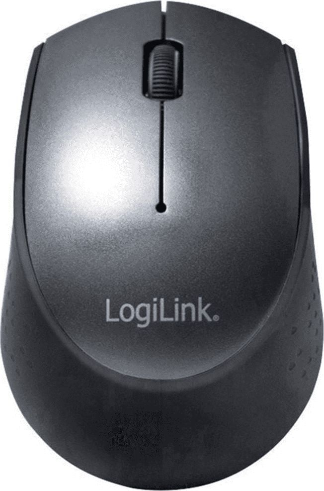 Mouse LogiLink ID0160, Optic, USB-C, Wireless, 1000 DPI, 3 butoane, Negru-Grafit