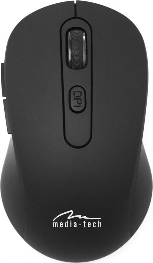 Mouse Media-Tech Morlock BT, Bluetooth, Negru