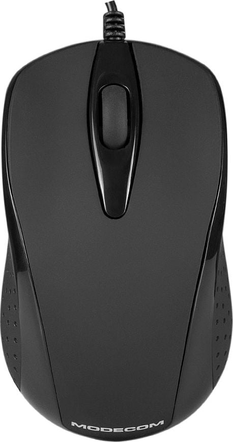 Mouse Modecom M4, M-MC-00M4-100, Optic, USB, cu fir, 800 DPI, 2 butoane, Negru