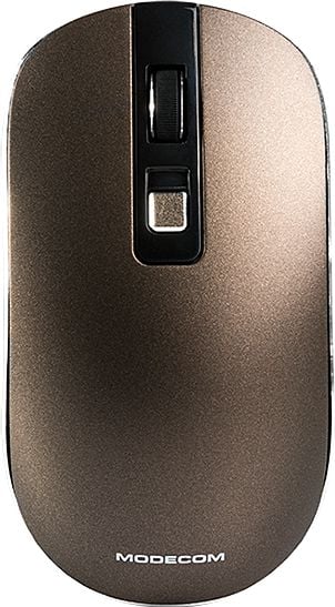 Mouse Modecom WM101 M-MC-WM101-300, Optic, fara fir, USB, 3 butoane, 1600 DPI, Maro