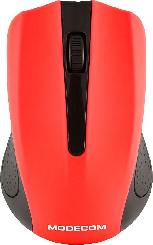 Mouse Modecom WM9, M-MC-0WM9-150, Optic, fara fir, USB, 1200 DPI, 3 butoane, Rosu