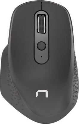 Mouse Natec Falcon (NMY-1610), Optic, USB, Wireless, 1600 DPI, 7 butoane, Negru