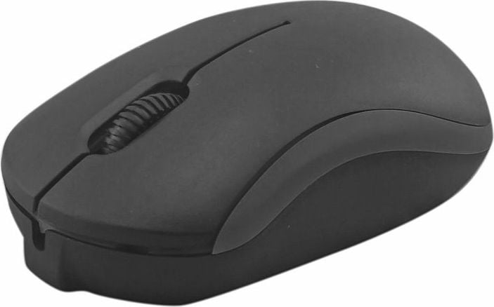 Mouse Omega OM-07 40495, Optic, USB, cu fir, 1000 DPI, Negru