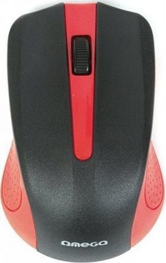 Mouse - Mouse Omega Value OM05R, Optic, USB, 1000 DPI, 4 butoane, Negru/Rosu