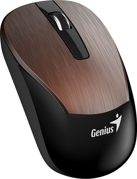 Mouse optic wireless Genius ECO-8015, Coffee