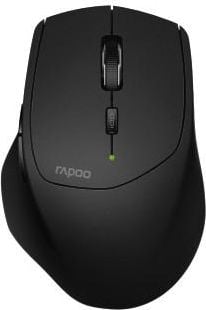 Mouse optic wireless RAPOO MT550, Multi-mode, Bluetooth & 2.4Ghz, Negru