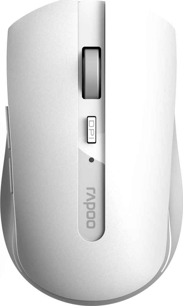 Mouse Rapoo 7200M Wireless optic, Bluetooth, Alb