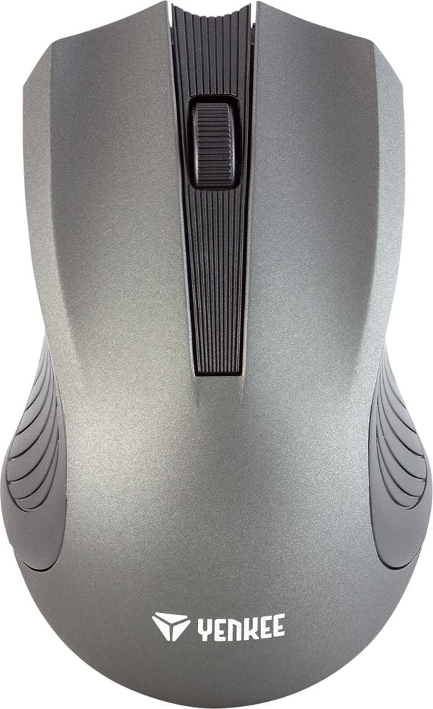 Mouse Sencor Monaco Yenkee Mouse (2015GY), Optic, USB, Wireless, 1000 DPI, 3 butoane, Negru-Grafit