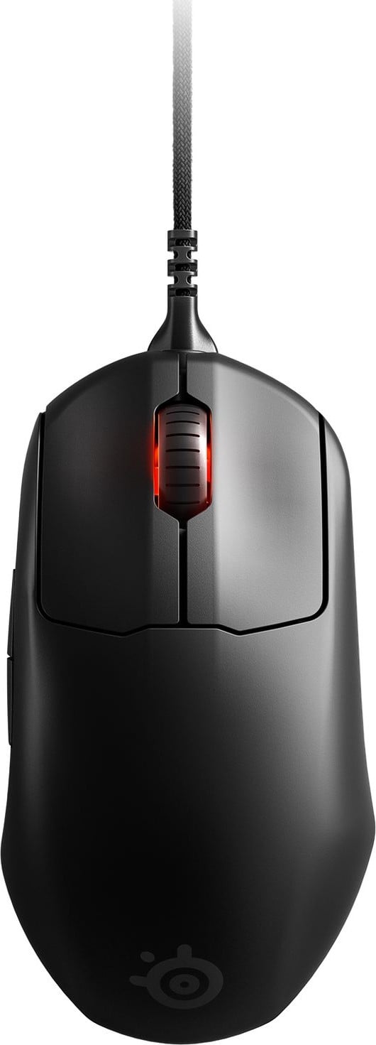 Mouse gaming - Mouse SteelSeries Prime+, OLED, senzor secundar, 18000dpi, USB cu fir, Negru