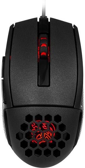 Mouse Ttesports Ventus R MO-VER-WDOOBK-01, Gaming, Optic, 5 butoane, 5000 DPI, Negru