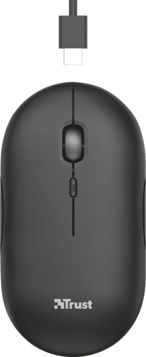 Mouse ultra-subțire wireless reîncărcabil Trust Puck (24059)