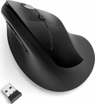 Mouse Wireless Kensington Pro Fit Ergo, Vertical, Black