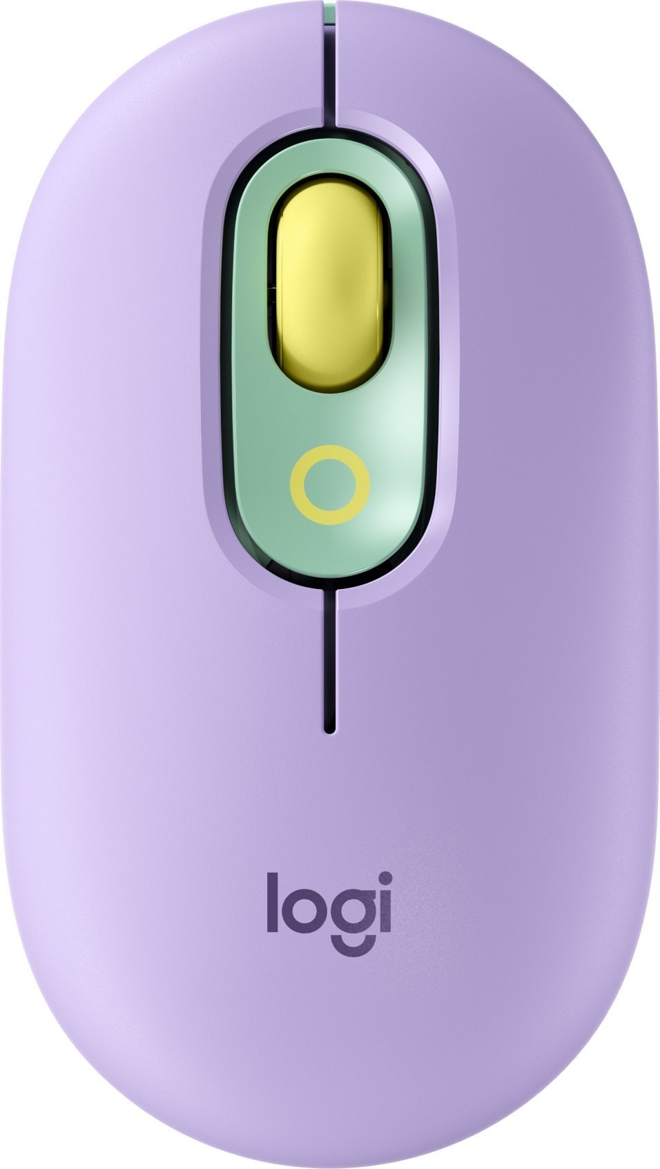 Mouse wireless Logitech Pop Daydream, Ambidextru, Mov/Verde