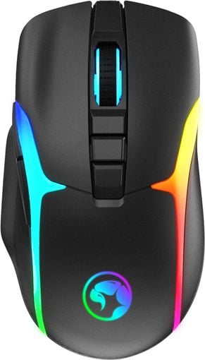 Mouse wireless Marvo M729W, 4800dpi, optic, Wireless, Negru