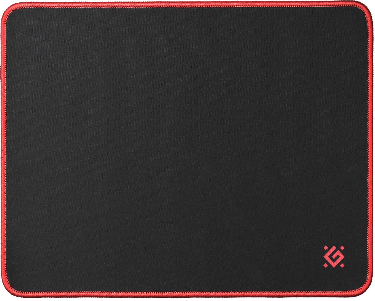 Mousepad de gaming Defender, 360 x 270 x 3 mm, Cauciuc, Negru, Rosu