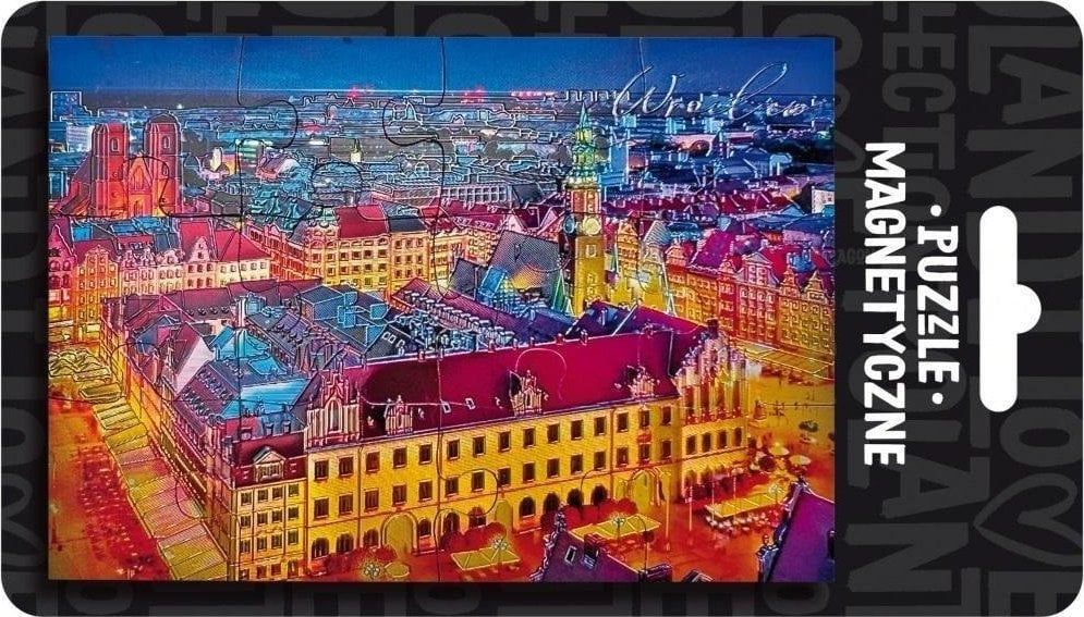 Mr. Dragon Magnet puzzle Wroclaw ILP-MAG-PUZZ-WR-01