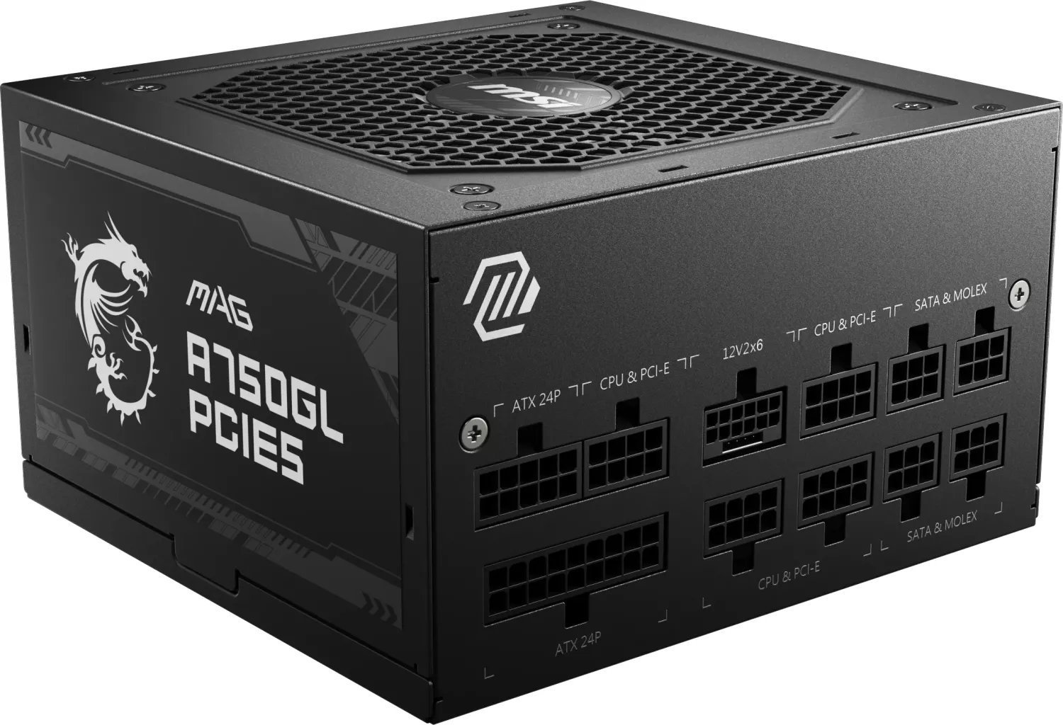 MSI MAG A750GL PCIE5 750W PSU (306-7ZP8B11-CE0)