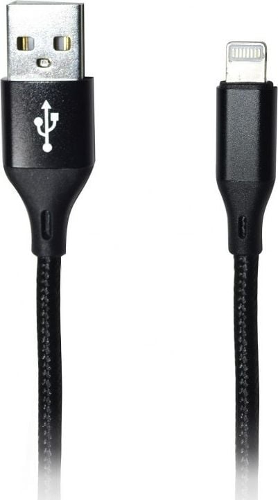 Msonic USB-A - Cablu USB Lightning 1 m negru (MLU623)