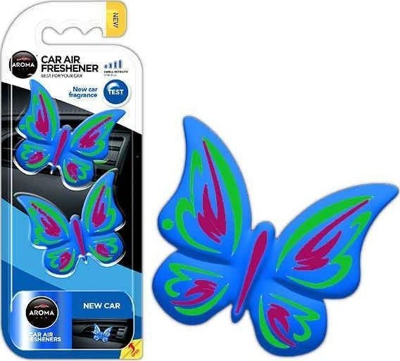 MTM Odorizant AROMA FANCY SHAPES BUTTERFLY New Car