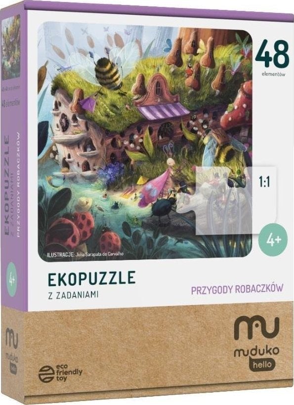 Muduko Ekopuzzle 48 Aventurile bug-urilor MUDUKO