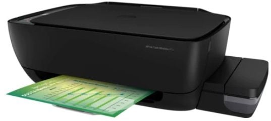 Imprimante si multifunctionale - Multifunctional HP CISS InkTank 415 All-in-One, Wireless, 15.000 de pagini negru, 8000 de pagini color, A4