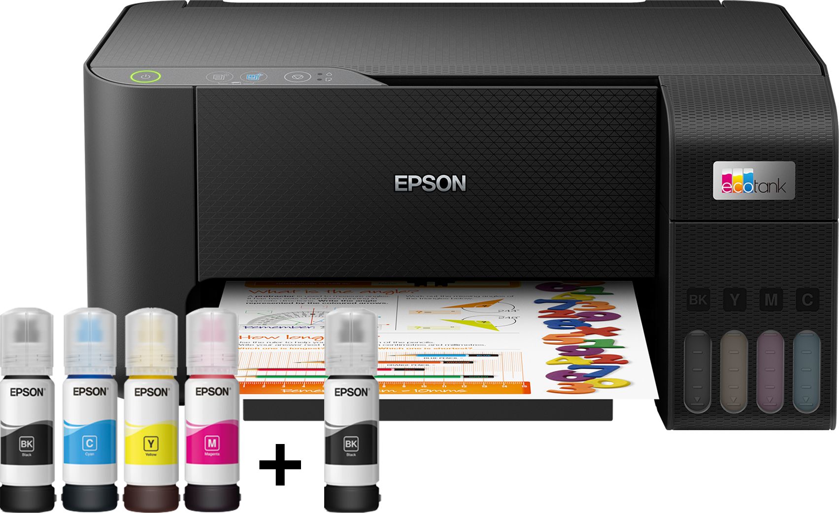 Imprimante si multifunctionale - Multifuntional Inkjet color Epson EcoTank L3210, A4